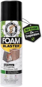 Leak Saver Foam Blaster AC Coil Cleaner Foam Spray | HVAC Coil Cleaner for AC Unit | Professional Deep-Penetrating Formula for Evaporator (No Rinse) & Condenser (Light Rinse)
