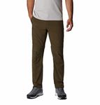 Columbia Mens Silver Ridge Convertible Pant, Olive Green, 42