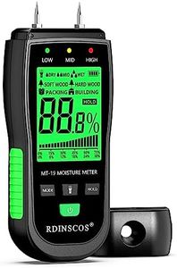 Wood Moisture Meter for Wood, Like Hardwood and Softwood Pin Moisture Tester