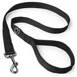 iGadgitz Home U7155 Padded Dog Lead, Padded Handle Dog Lead, Padded Dog Leash -Black -100cm (1m) 3ft 4"