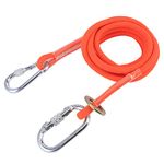 Alomejor 3m Aerial Work Safety Belt Rope Small Buckle Aerial Work Safety Belt Rope Lanyard Harness Kits