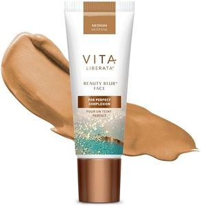 Vita Liberata Beauty Blur Face - Medium, BB Cream, Hydrating Skin Finish, Radiant Glow & Flawless Complexion, 1.01 fl oz