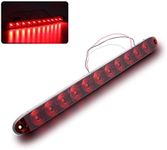 MASO Universal Car LED Third Brake Light High Mount Rear 11 LED Stop Lights Red Color Tail Lamp