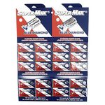 Supermax Blue Diamond Platinum Double Edge Razor Blades (100 Blades)