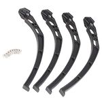 Robotbanao Universal Landing Gear Skid for DJI F450 F550 Sk480 Multirotor Quadcopter (Black)