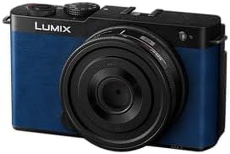 Panasonic LUMIX S9 Full Frame Compact Mirrorless Camera for Content Creators with Real Time LUT, Open Gate & Easy Sharing of Photos & Video, Body Only, Blue (DC-S9GN-A)