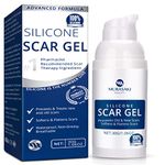 Silicone Scar Gel 30g Scar Cream,Scar Removal,Scar Treatment, Scar Removal Cream for C-Section, Stretch Marks, Acne, Surgery, Effective for Both Old and New Scars