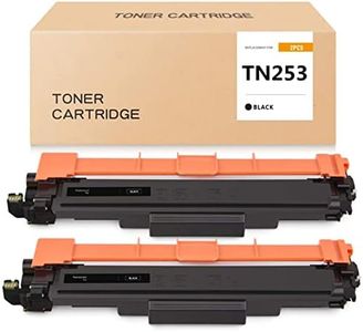 2 Pack TN253 Black Toner Cartridge Compatible with Brother DCP-L3510CDW MFC-L3750CDW MFC-L3770CDW L3745CDW HLL3230CDW HLL3270CDW