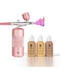 NyZAA Airbrush Machine + Liquid Foundation COMBO