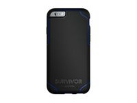 Griffin Survivor Journey Case for iPhone 6 Plus/6S Plus - Black/Blue,GB41625