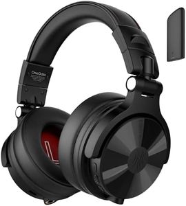 OneOdio Studio Max 1 Cuffie DJ Over Ear 120 ore di riproduzione,Hi-Res/LDAC Audio,bassa latenza di 20 ms connessione Dongle/Bluetooth/6,35 mm/3,5 mm per monitoraggio,chitarra,tastiera, registrazione