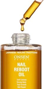 Organic Cuticle Oil for Nails - USA Made - Japanese Nail Oil Treatment for Damaged Nails - Natural Nail Care & Cuticle Repair - Visible Results For Perfect Nails - Nail Reboot Oil 30ml by Onsen