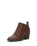 Lucky Brand Women's Branndi Bootie Ankle Boot, Dark Reishi, 6.5 UK