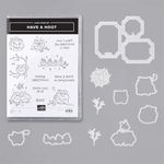 Stampin' Up 2025-2026 Premium Stamps and Dies Bundle - DIY Christmas Halloween,Thanksgiving Greeting Card Making Kit with Cutting Dies (HAVEAHOOT)