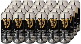 Guinness Draught Surger | 4.1% vol | 24 x 520ml Cans | for Use with Guinness Surger Unit | Sweet Malt | Bitter Hops & Roasted Barley | Beer with Coffee & Chocolate Aromas | 24 Cans