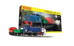 Hornby Train Set - R1271M iTraveller 6000 Digital OO Gauge Locomotives Model Railway Train Sets, Starter Electric Model Train Kits - Steam Engine Model Building Kits, 1:76 Scale Model Train Gifts