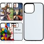 Amylove 6 Pcs Sublimation Phone Case Clear Printable Blank Phone Cases Protective DIY Phone Case Cell Phone Basic Cases Soft Anti Slip 2D Phone Case Covers for DIY (Compatible with iPhone 14 Pro Max)