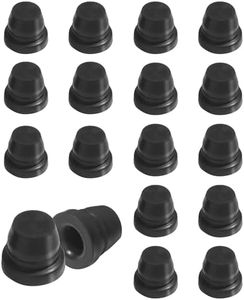 AOCISKA 18 Pieces Brake Bleeder Screw Caps,Grease Zerk Fitting Cap Rubber Dust Stem Cover, Universal Brake Caliper Dust Cover Brake Bleeder Nipple Capbrake bleeder rubber caps for Cars and Motorcycles
