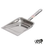 BEST QUALITY MARC CLEANING PRODUCTS Stainless Steel dust pan, Standard, Silver