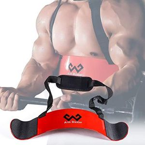 WAISFIT Arm Blaster Bicep Curl Thick Aluminum Adjustable Bodybuilding Bicep Isolator