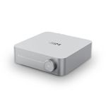 WiiM Amp: Multiroom Streaming Amplifier with AirPlay 2, Chromecast, HDMI & Voice Control – Stream Spotify, Amazon Music,Tidal & More - Silver