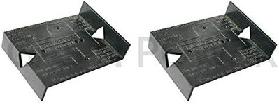 Concealed Hinge & Mounting Plate Drilling Jig - 26mm & 35mm Cup Template for Kitchen Bedrooms Bathrooms x2