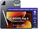 XIAOMI Pad 8 Creator's Edition with Focus Pen Pro [Smartchoice] Flagship Snapdragon 8s Gen 4 |11.2" 3.2K | 12GB, 256GB | Ultra Slim Metal Design | 9200mAh Battery HyperAI | Wi-Fi 7 | Graphite Grey