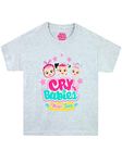 Cry Babies Magic TEARS T-Shirt Girls | Baby Doll Kids T-Shirt | Girls Summer Cotton Tshirt | Gray 4