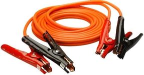 Coleman Cable 08565 12-Feet Heavy-Duty Booster Cables, 6-Gauge