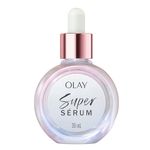 Olay Super Serum, Vitamin C Serum for Face, with Niacinamide, Collagen Peptide, Skincare for Anti Ageing & Brightening, 30ml