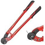 MAXPOWER Wire Rope Cutter 18 Inch for Steel Wire Rope and Stainless Steel Cable