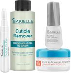 Barielle Cuticle Besties Nail & Cuticle Treatment 4-PC Set - Deluxe Nail Care & Cuticle Care Collection