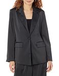 The Drop Women's Zeke Silky Stretch Blazer, Black, 3X, Plus Size