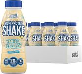 Applied Nutrition Protein Shakes - High Protein Shake Ready To Drink, Protein Drink With 20g Of Protein, Low Fat Protein Shake, On The Go Bottle - 8 x 330ml (Vanilla)