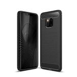 CruzerLite Case for Huawei Mate 20 Pro Case, Mate 20 Pro Case, Carbon Fiber Shock Absorption Slim Case for Huawei Mate 20 Pro (Black)