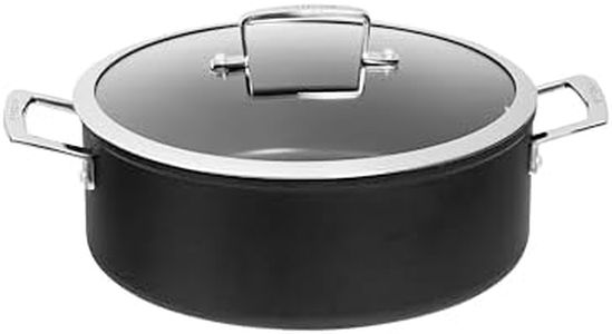 Pyrolux Ignite Casserole with Lid, 28 cm/5.9 Litre Black