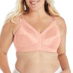 Playtex Women's Wireless Bra, Pretty Blush, 40D