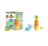 LEGO Duplo My First Growing Carrot 10981 Building Toy Set (11 Pieces),Multi