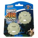 Chuckit! Air Glow Fetch Ball Dog Toy, Small (2 Inch) Pack of 2, for Breeds 0-20 lbs