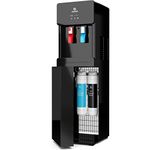 Avalon Self Cleaning Bottleless Water Cooler Dispenser, Hot/Cold, Child Safety Lock, UL/Energy Star Approved- Black