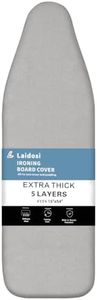 Ironing Board Cover and Pad Silver Gray 15''X54''