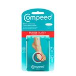 Compeed Advance Blister Care Cushion Bandage For Foot Toe Rubbing Protection, Waterproof Foot Toe Protector Hydrocolloid Bandage - Small, 12 Pc Pack