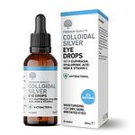 Nature's Greatest Secret Colloidal Silver All Natural Eye Drops with Euphrasia & MSM 30ml