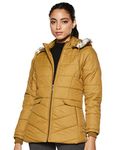 Cazibe Nylon Women's Standard Length Jacket Khaki L