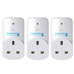 Energenie MiHome Smart Plugs 3 Pack - Control via MiHome App, Timers, and IFTTT