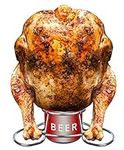 Beer Can Chicken Holder - Stainless