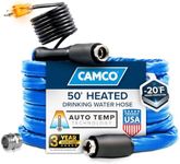 Camco 50' Heated Water Hose for RV 