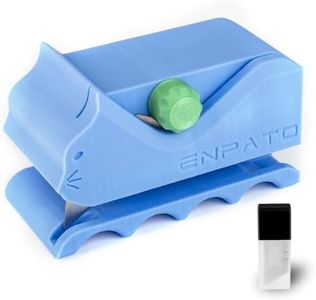 Cardboard Cutter for Cat Scratchers with 10pcs Blade,3D Printed Card Board Cutter Kids DIY Cat Scratchers Cardboard Strip Tool Machine for Cat Lovers