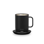 Ember Temperature Control Smart Mug 2, 10 oz, Black, 1.5-hr Battery Life - App Controlled Heated Coffee Mug - Improved Design