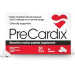 PreCardix Blood Pressure Supplement – Clinically Proven Marine Peptide from Arctic Shrimp | Non-Prescription | 30 Day Supply | for Cardiovascular Support | Made in Canada | 60 Tabs